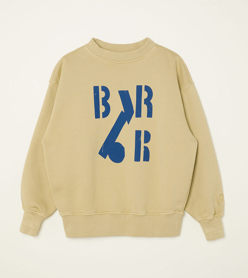 메인스토리,main story Oversized Sweatshirt - Taupe메인스토리 오버
