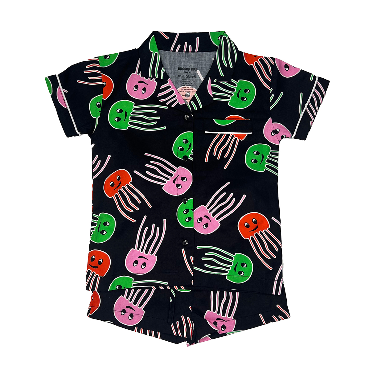 [(키즈+어덜트)휴고러브스티키,HUGO LOVES TIKI LOUNGE SET JELLYFISH, BLACK라운지 세트